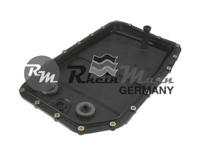 RHEINMANN كرتير فيتاس كامل BMW E60 E65 F01 F02 X6 E70/8CYL-Oil pan, automatic transmission